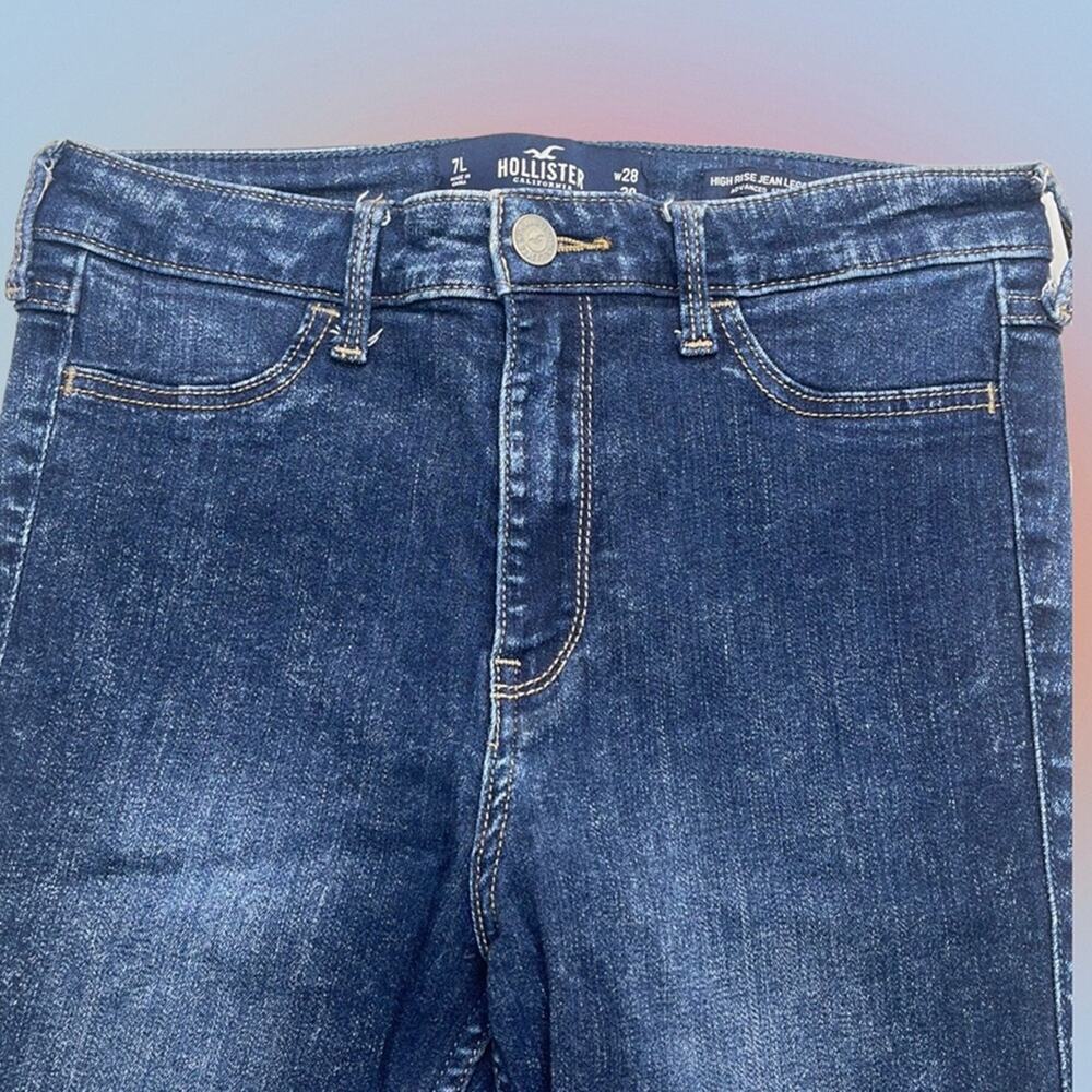 HOLLISTER Women’s 7 Long (Juniors) HIGH RISE JEAN LEGGING